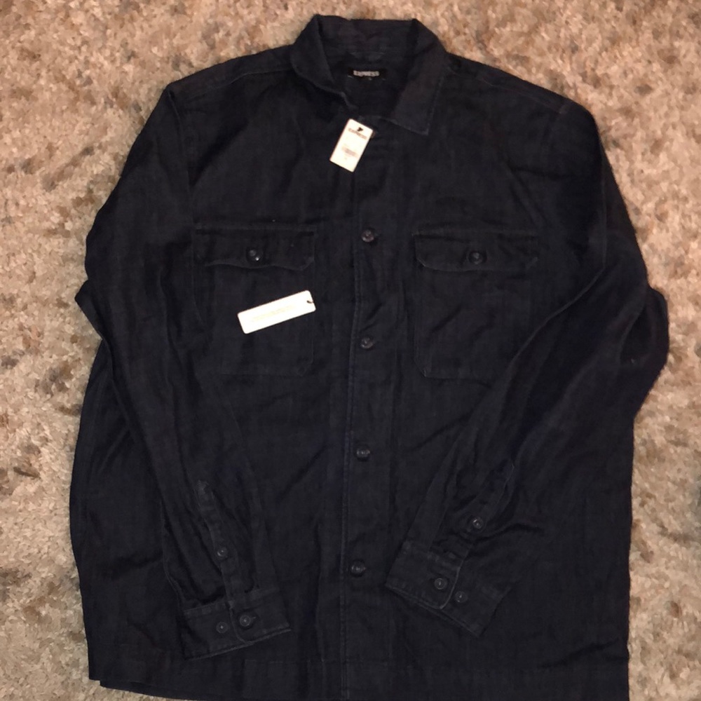Long sleeve Express button down.